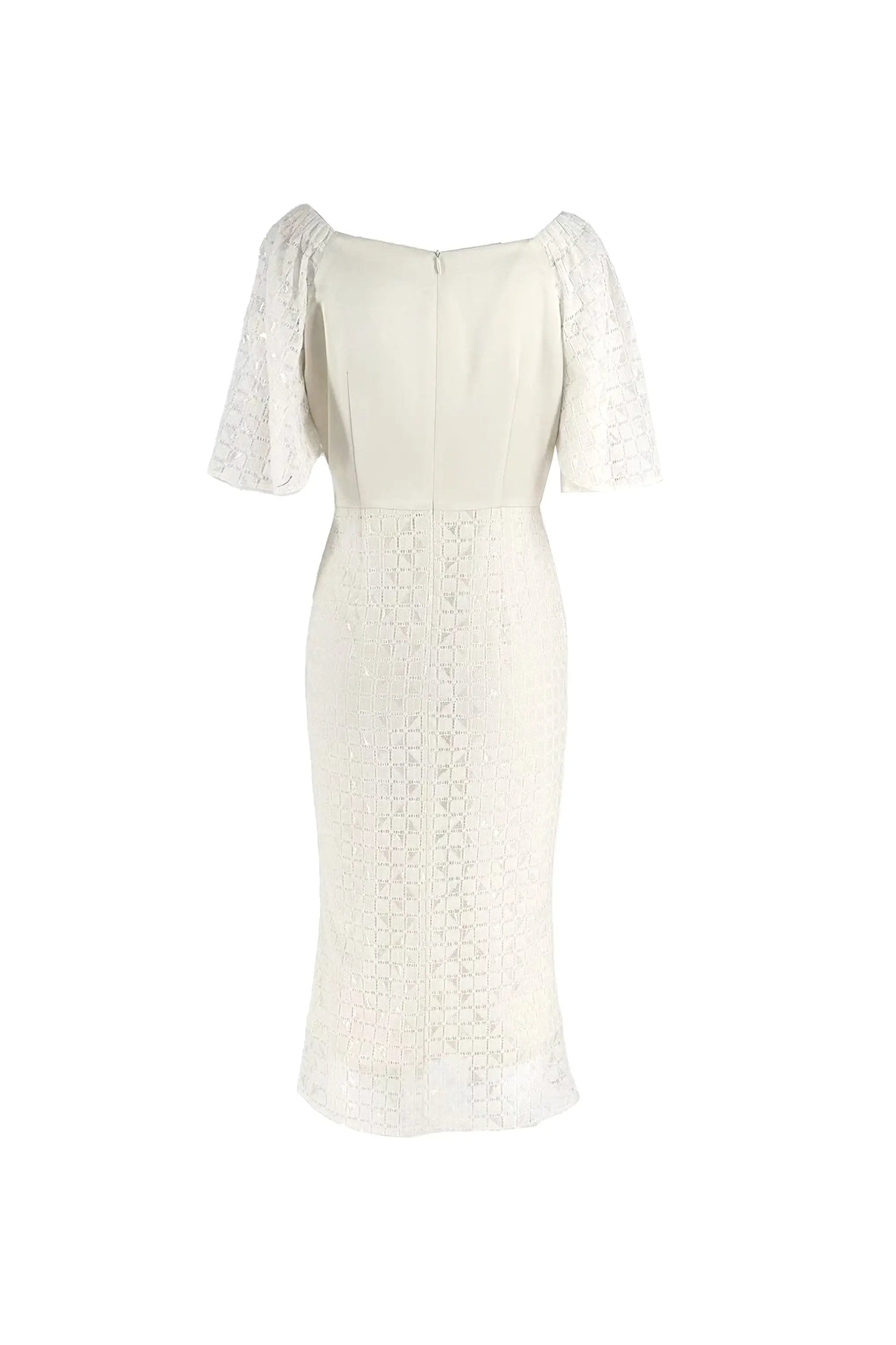 Ladies' Elegant Summer Temperament V-neck Fishtail Dress ULA